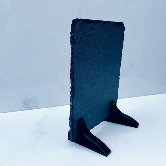 Our Lady of Charity a photo plaque, Natural Stone Frame - Picture 6 of 8